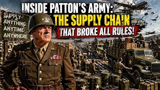 😱 “Inside Patton’s Army: The Supply Chain That Broke All Rules! 🔥🚛”