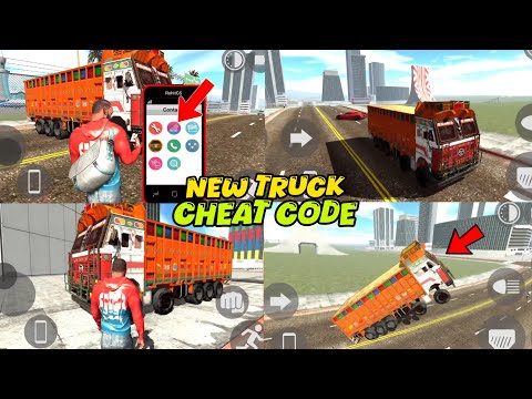 Indian Cargo Truck Cheat Code of Indian bike driving 3d || new truck code || Indian bike game