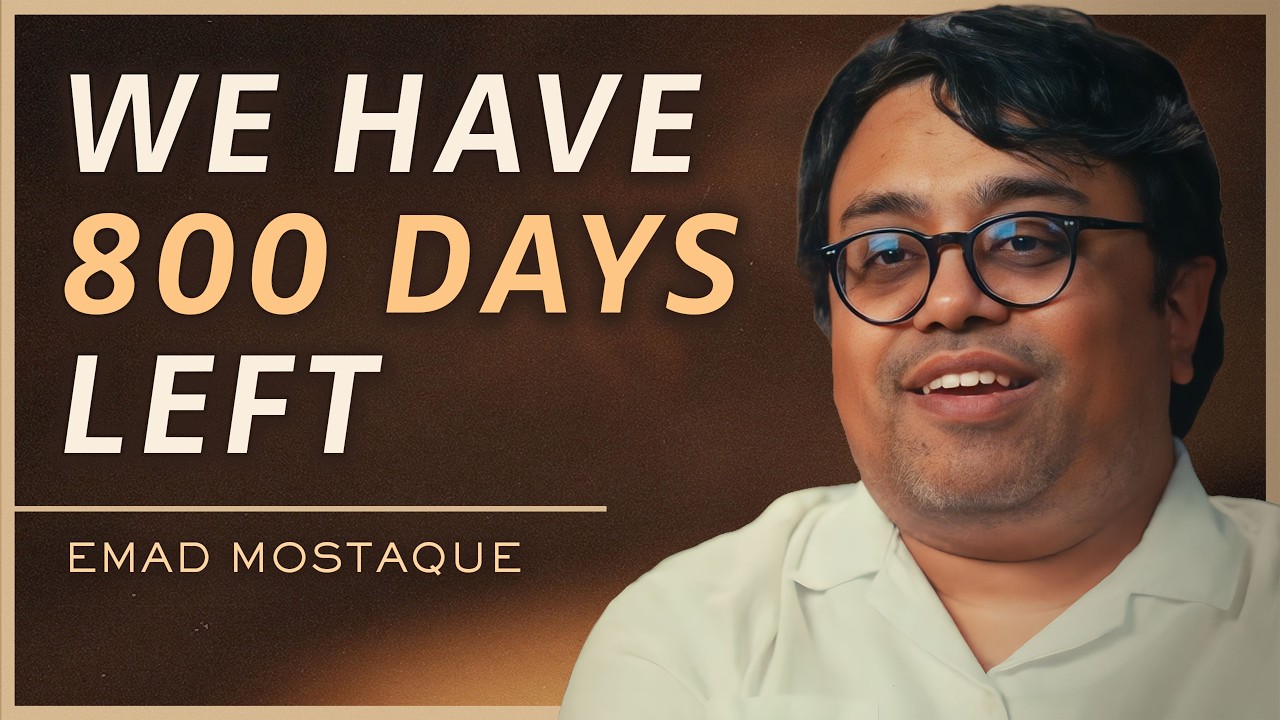 The AI Insider Giving Humanity 50/50 Odds (And What Tips the Scale) | Emad Mostaque