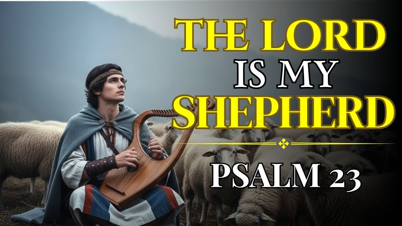Psalm 23: Ancient Hebrew Music for Anxiety Relief & Trust | Live in Peace