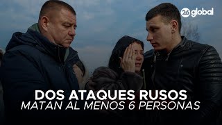 🇺🇦 UCRANIA | Dos ataques rusos contra Kiev matan a al menos seis personas #26Global