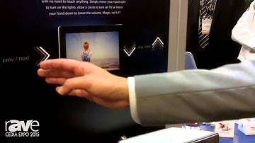 CEDIA 2015: Fibaro Home Intelligence Demos Its Swipe Gesture Control Pad