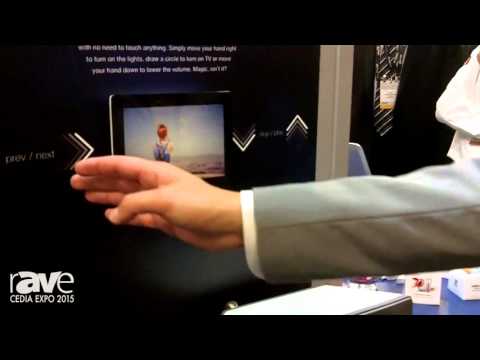 CEDIA 2015: Fibaro Home Intelligence Demos Its Swipe Gesture Control Pad
