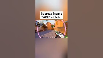 Subroza insane ace on Ascent. #valorant #shorts