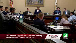 Newsom wants harsher penalties for purchasing 16 and 17-year-olds ...