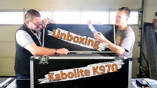 Unboxing Huina Kabolite K970 Hydraulikbagger