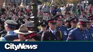 Fallen officers honoured at Police and Peace Officers' Memorial Day ceremony