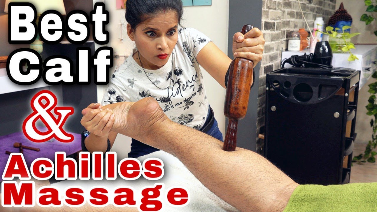 This Is Painkiller Leg Massage💈I Have Done Best Massage Technique For