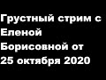 Грустный стрим с Еленой Борисовной от 25 октября 2020