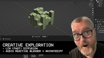 LCM (Fast) Diffusion & Audio Reactive Animations (Blender + AnimateDiff)