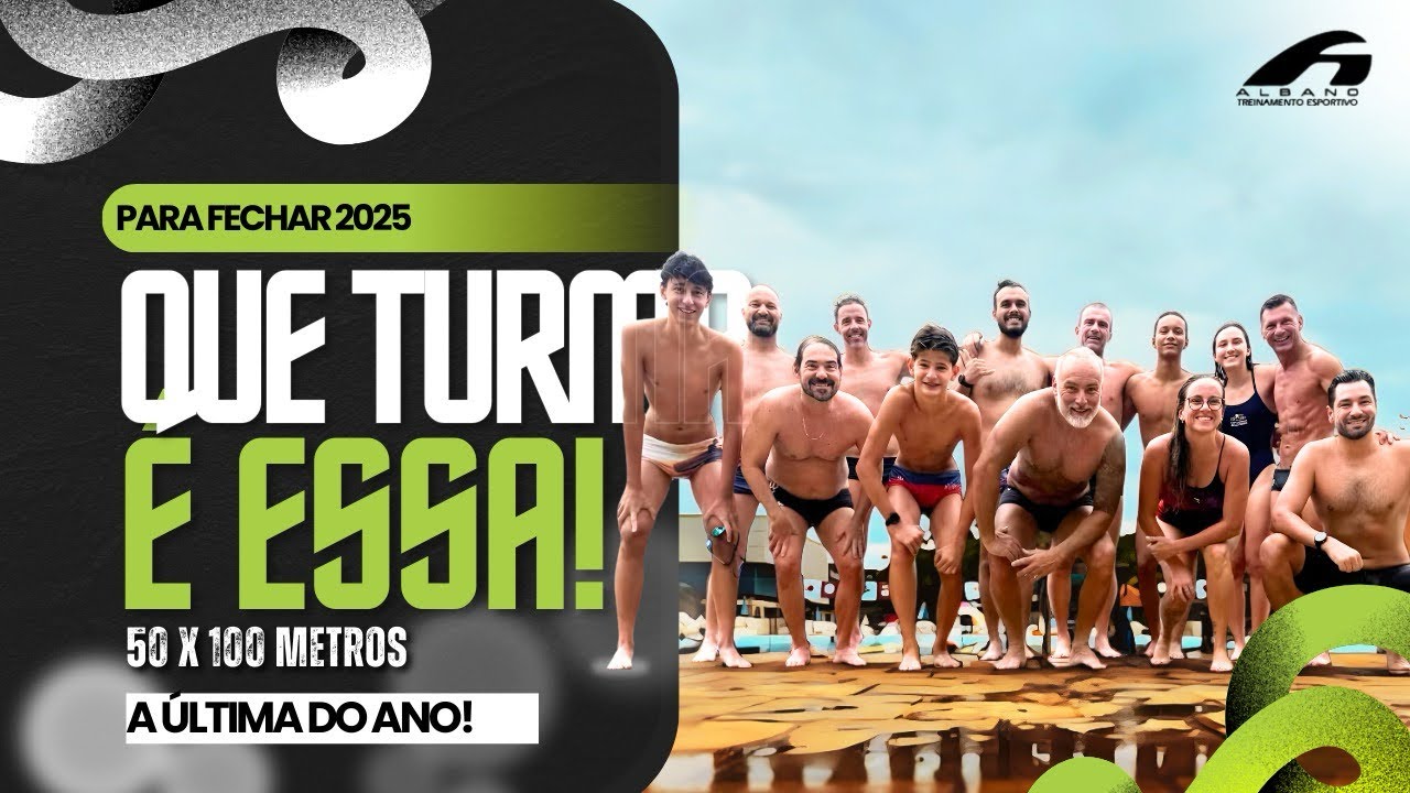 Quem Aguenta 50x100m no Fim do Ano? 😱