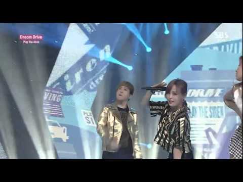 Play the Siren(플레이더사이렌)_Dream Drive_SBS 인기가요_14.08.10