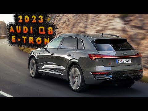 2023 Audi Q8 e-tron - Первый взгляд, Экстерьер, Интерьер и Сцены вождения!