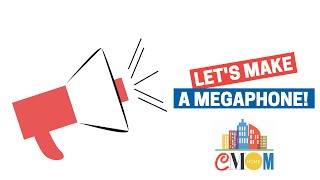Megaphone Craft Pattern