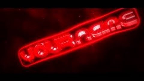 FREE After Effects & Cinema 4D Intro Template  RED 3D SYNC Intro #4