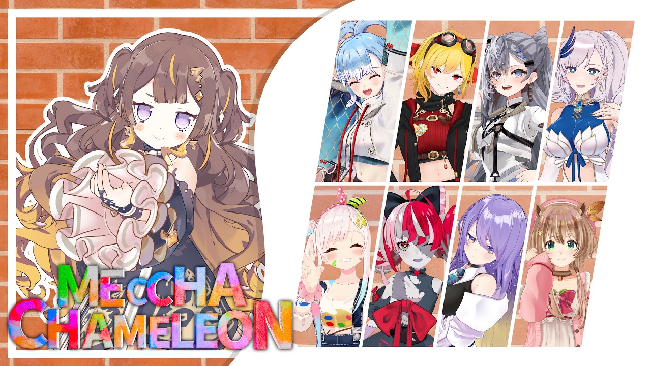 【Meccha Chameleon】MECCHA IDLEON LET'S GO【hololive ID 2nd Generation | Anya Melfissa】