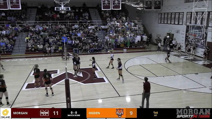 10/18/2022 Morgan vs. Ogden Varsity Girls Volleyball