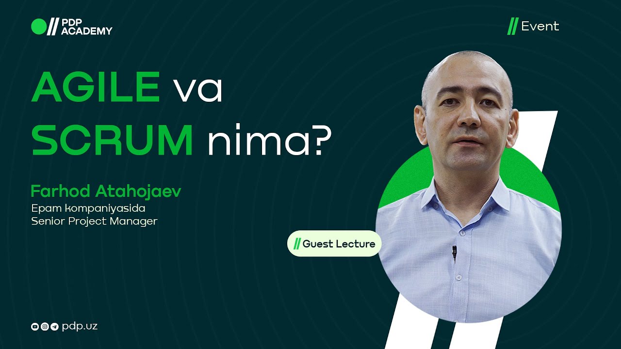 AyTida katta proyektlarni boshqarish | Farhod Atahojaev