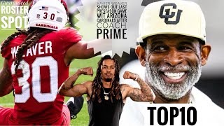Xavier Weaver SHOWS OUT Last Preseason Game Arizona Cardinals After Coach Prime Here It Is
