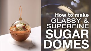 كيفية صنع قبة السكر الزجاجية
