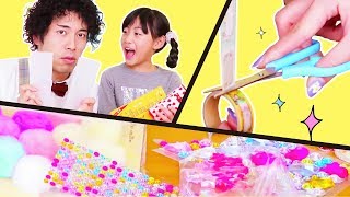 文房具デコ☆バレンタインにぴったり！ チョコの空き箱で筆箱をかわいくデコろう☆〜さおりん・みるきっずくらぶ〜