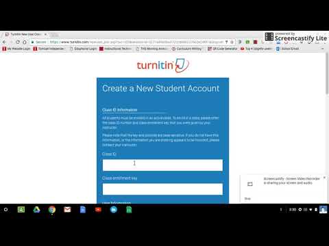 How to log into Turnitin com