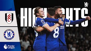 Fulham 0-2 Chelsea | HIGHLIGHTS | Premier League 2023\/24 | Chelsea FC