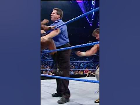Imagine whipping the ref and getting away with it