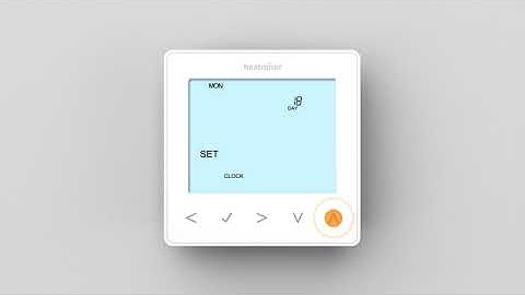 Setting the Clock on your neoStat v2