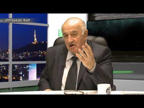 პოლიტიკის დრო - ელიზბარ ჯაველიძე , ანზორ თოდაძე (2)