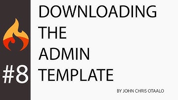 Codeigniter 3 with HMVC #8 - Building an online bookstore: Downloading the Admin Template