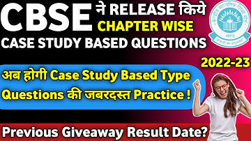 🔥 CBSE Released Case Study Based Questions for class 10 Maths | Case Based Questions Class 10 Maths