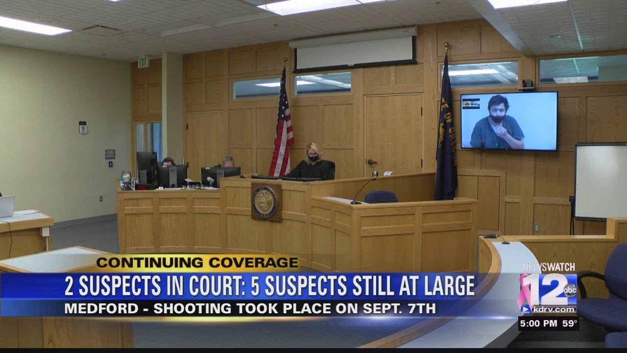Defendants accused in Medford park shooting appear in court