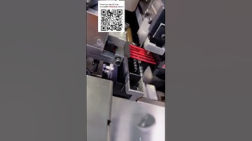 Automatic 5 Wire Crimping & Tinning Machine with Pivoting Head #Wire Processing