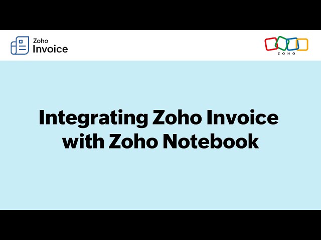 Zoho Invoice Latest Official Videos