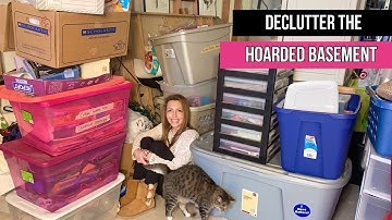 Hoarders ❤️ DeClutter the Basement | How to change Behaviors & Habits