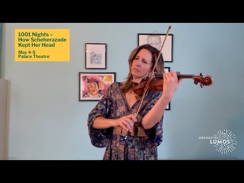 Deborah Buck plays themes from Scheherazade — Orchestra Lumos May 4-5