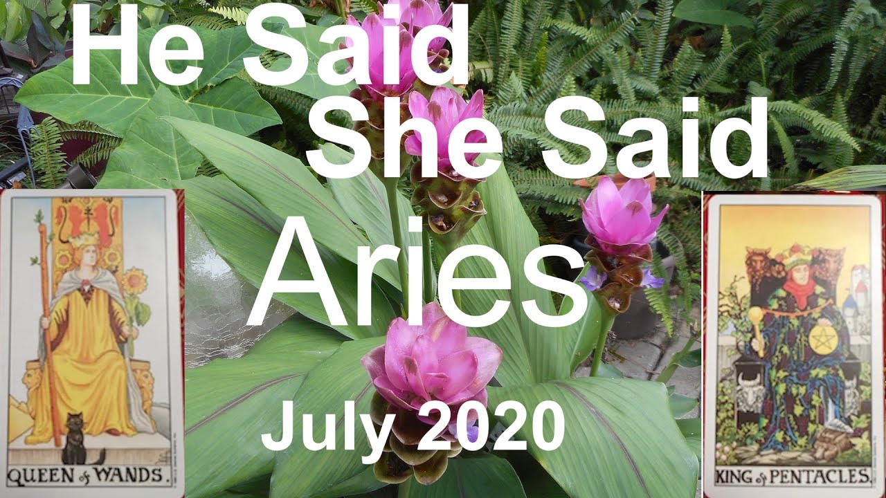 Aries July 2020 NOT GOOD ENOUGH? He Said She Said Tarot Reading