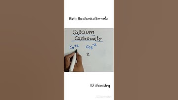 write the chemical formula for calcium carbonate l calcium carbonate (chalk) formula  l