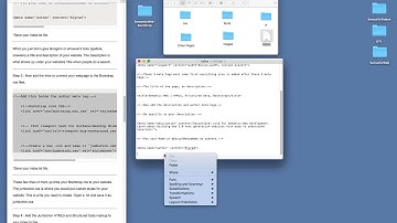 Bootstrap Practice Semantic HTML5 JSON LD