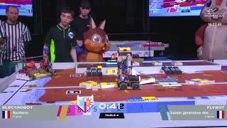 Coupe de France de Robotique Junior 2026 Finale - Electrobot vs Flybot