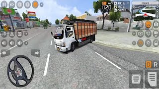 Game simulator truck isuzu NKR bawa muatan pasir sungai full ! | bus simulator indonesia