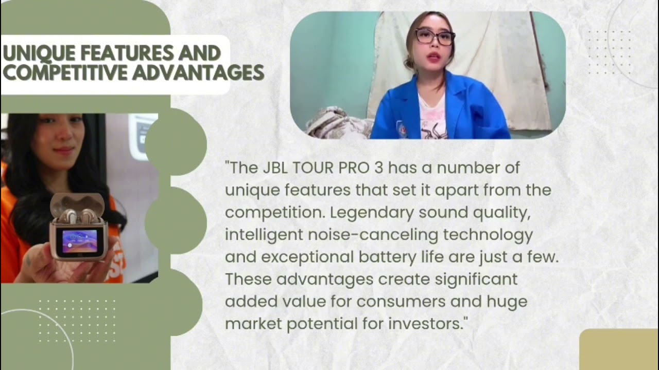 Marketing Manager for JBL TOUR PRO 3  Name : Diandra Riski Andini Class : 64.2C.26Nim : 64241792
