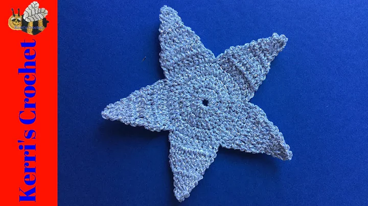 Easy Star Crochet Applique Tutorial