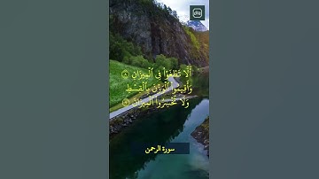 تلاوة خاشعة الشيخ ماهر المعيقلي - سورة الرحمن