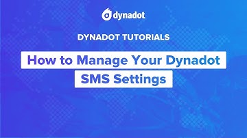 How to Manage Your Dynadot SMS Settings