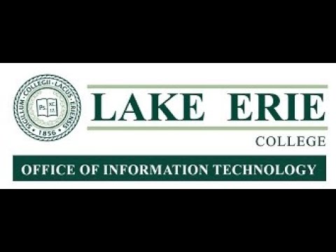 Lake Erie College - Information Technology Orientation