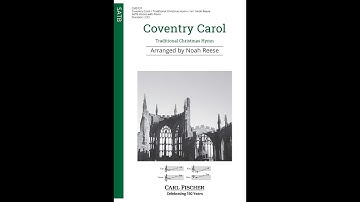 Thumbnail of Coventry Carol (CM9737) Traditional arr. Noah Reese