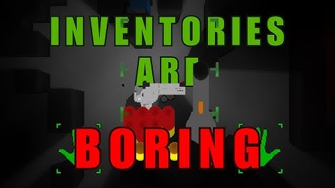 Rethinking inventories | Countdown devlog 2#