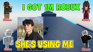 TEXT To Speech Emoji Groupchat Conversations | She Took Advantage Of Me And Cheated Me Of 100k Robux